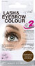 Lash/eyebrow col. Dark brown NO/DK