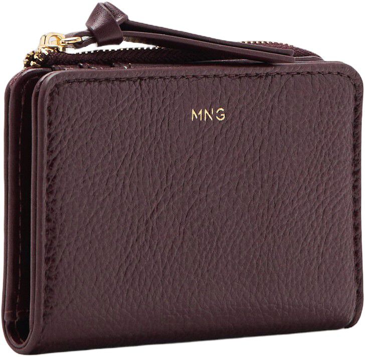 Small faux-leather wallet