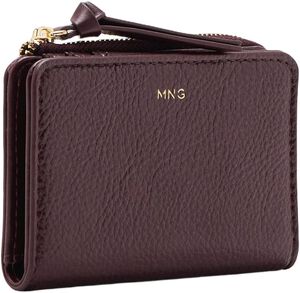 Small faux-leather wallet