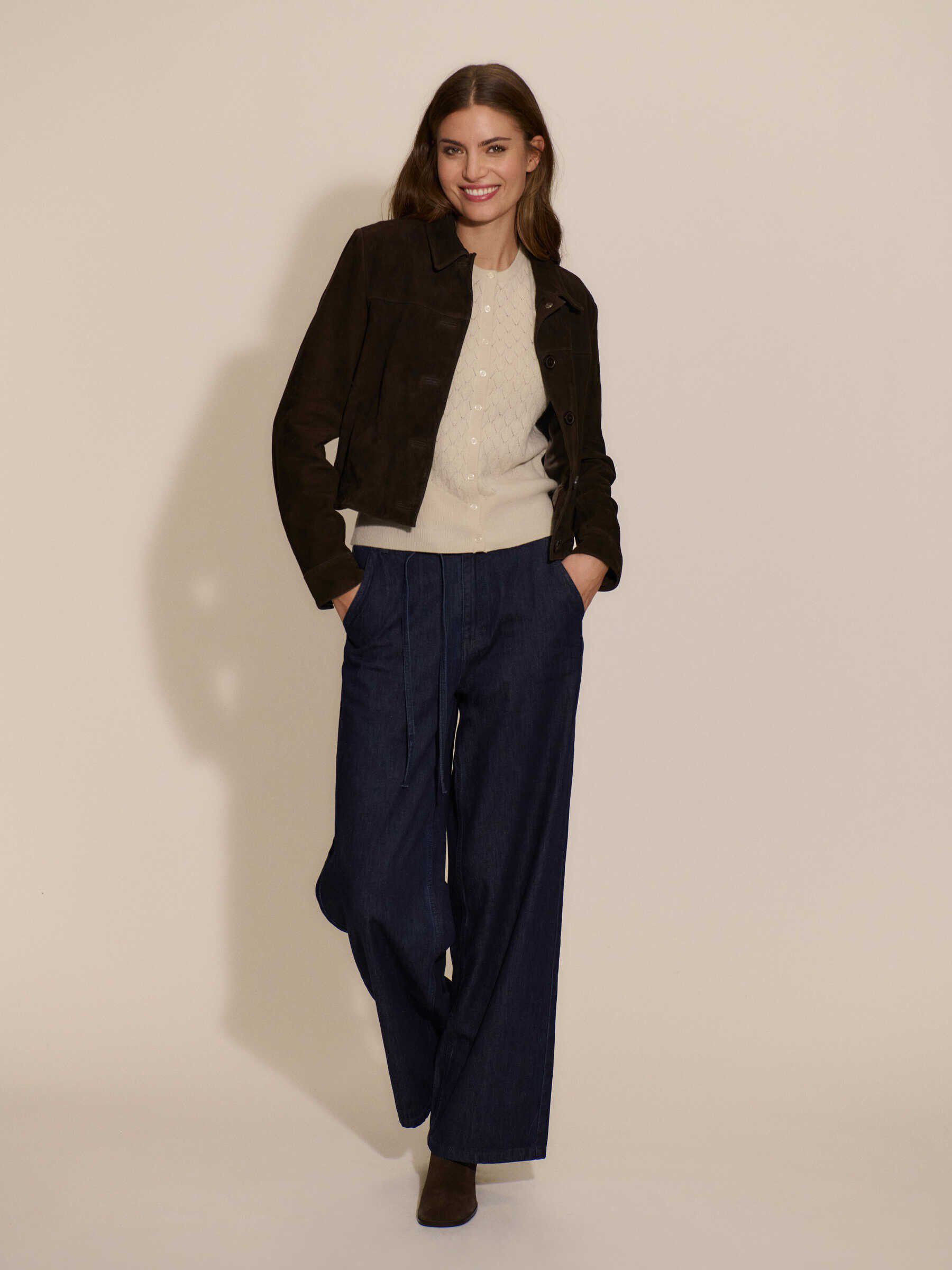 RWNellie Suede LS Jacket
