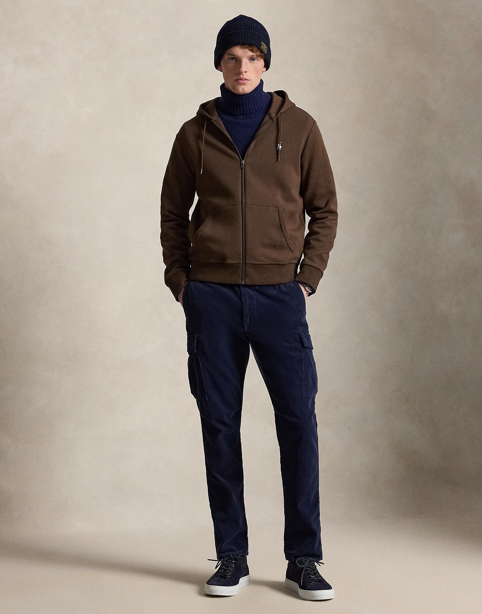 Double-Knit Full-Zip Hoodie
