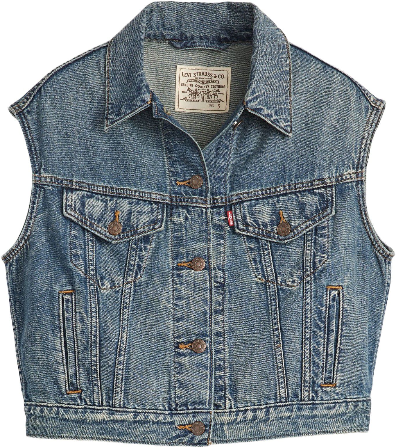 SHRUNKEN 90S VEST STOP FLAXING