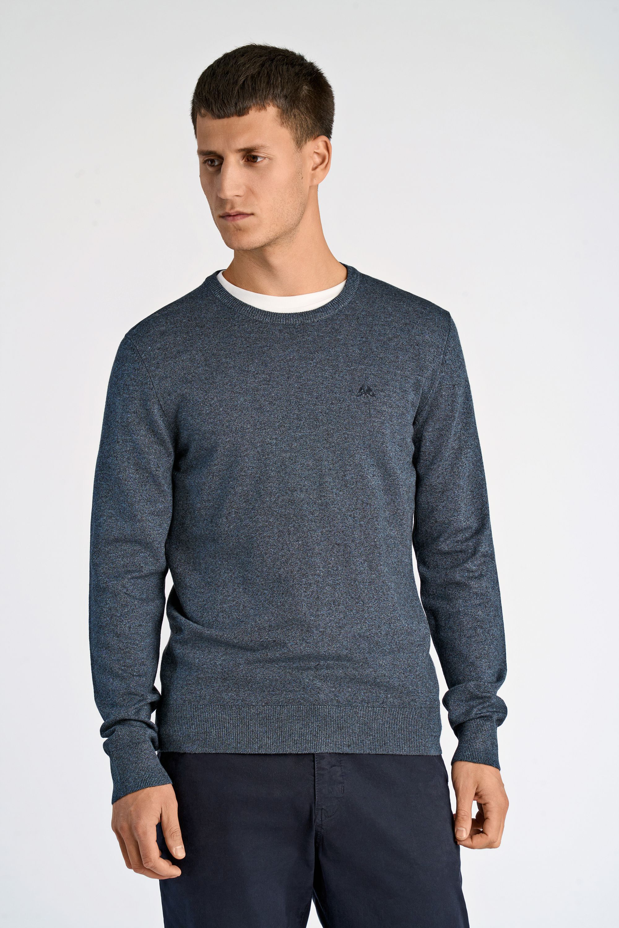 Ecovero L/S o-neck knit
