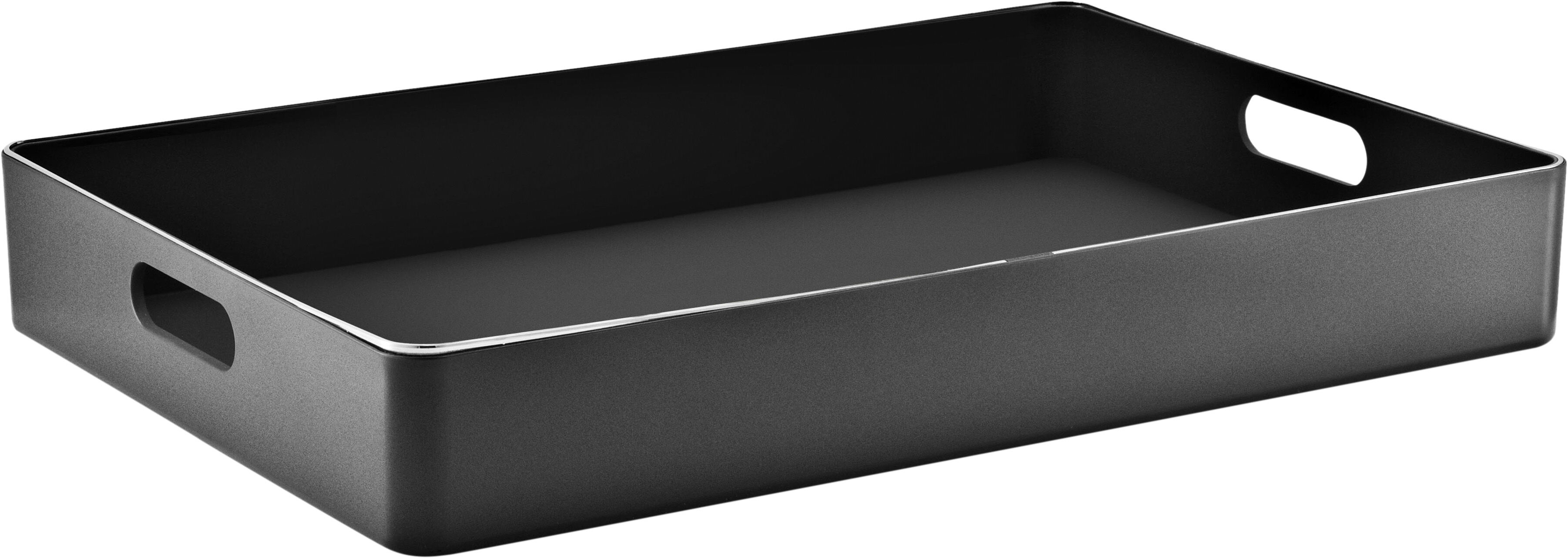 Serveringsbricka svart