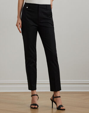 Double-Faced Stretch Cotton Pant