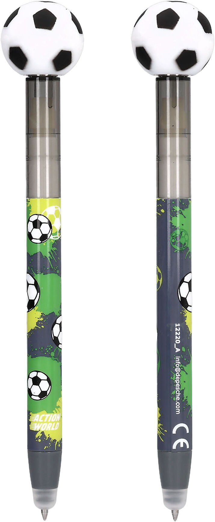 Viskbar gel pen Fodboldtop