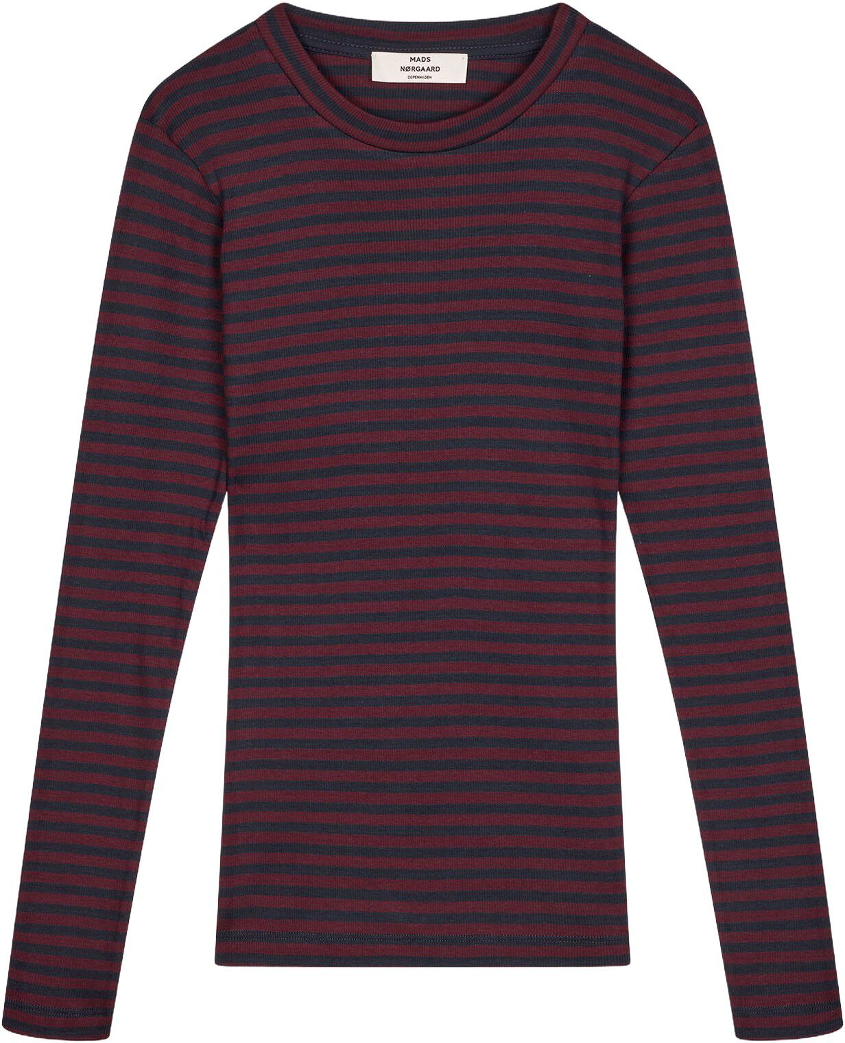 2x2 Cotton Stripe Tuba Tee LS