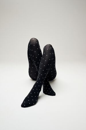Dot pantyhose
