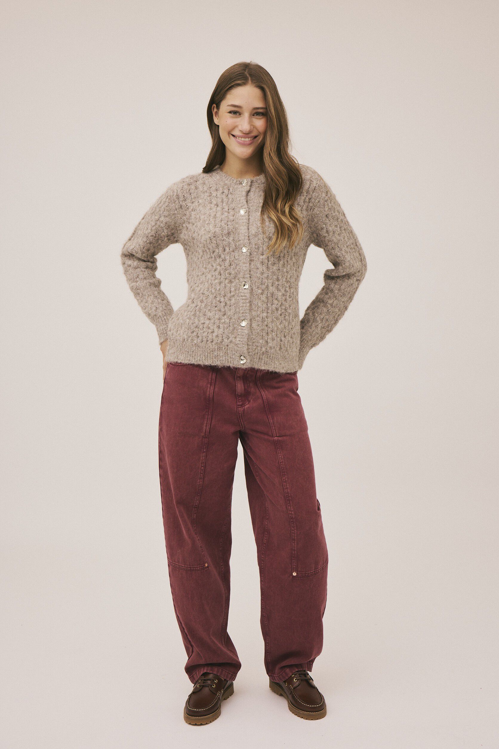 Emma M125 Barrel jeans - 100% &Oslash;kologisk bomuld GOTS