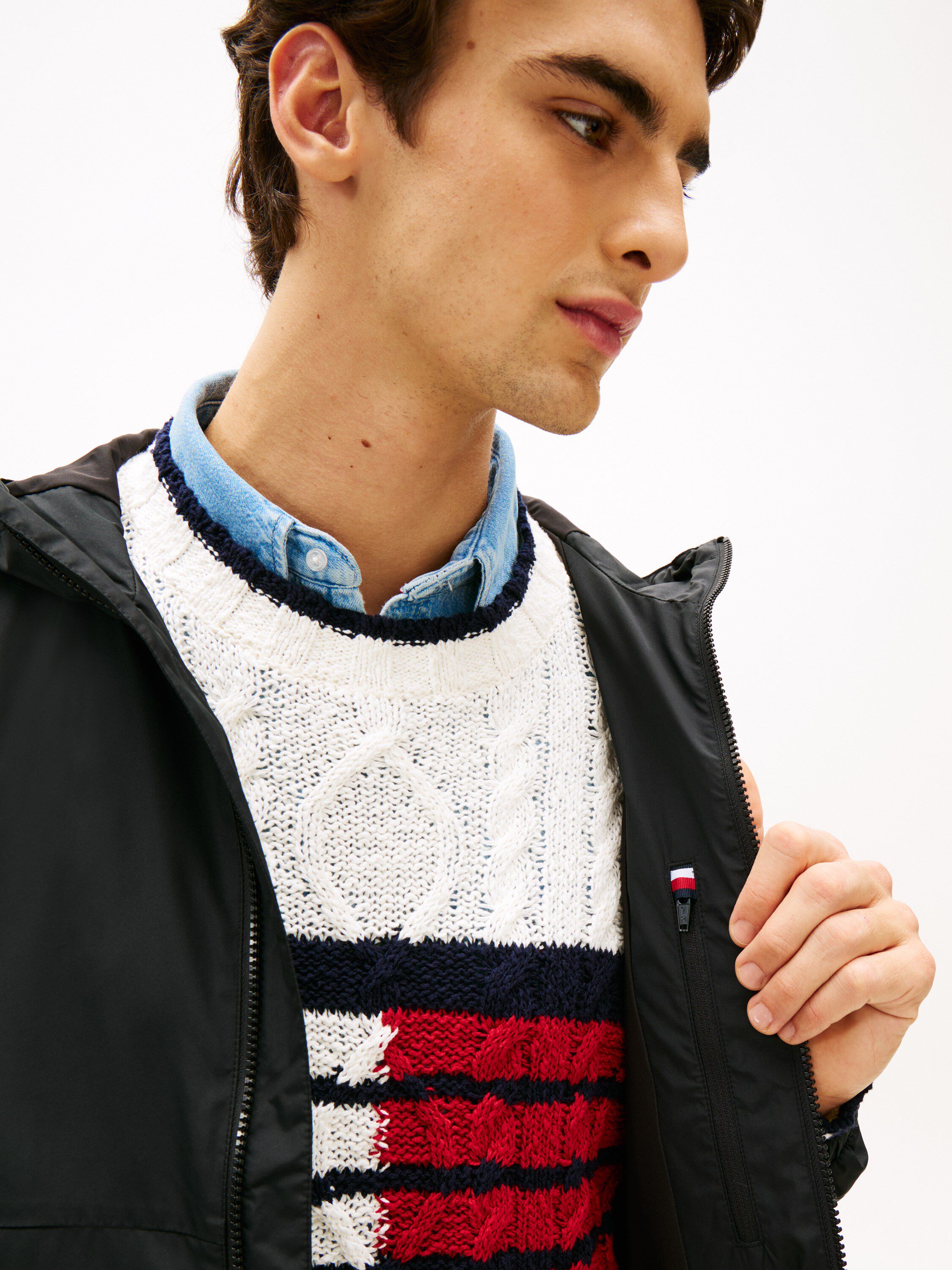 BRANDED HOODED JACKET