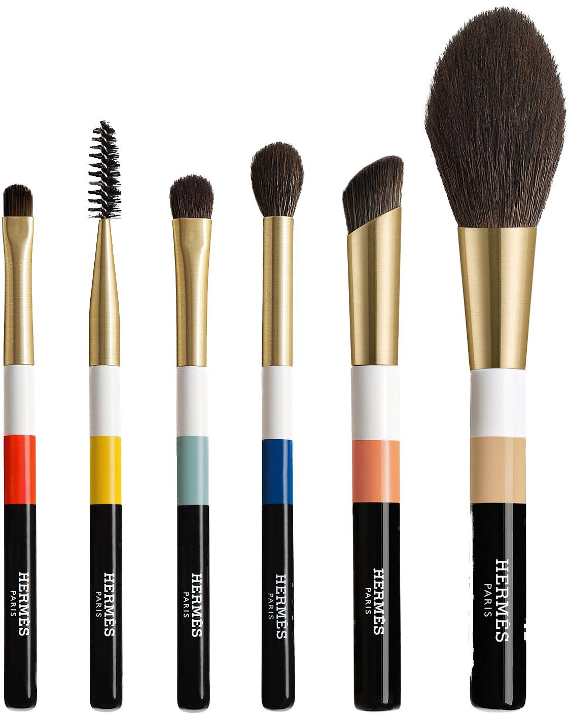 LES PINCEAUX HERM&Egrave;S TRAVEL BRUSHES SET S2 25 X3