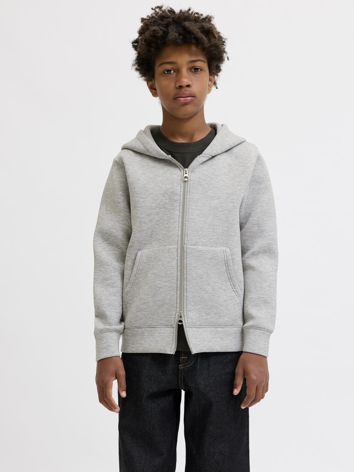 Jcolegacy Sweat Scuba Zip Hood Sn Jnr