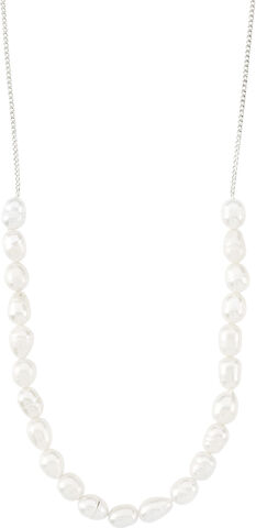 BERTHE pearl necklace silver-plated