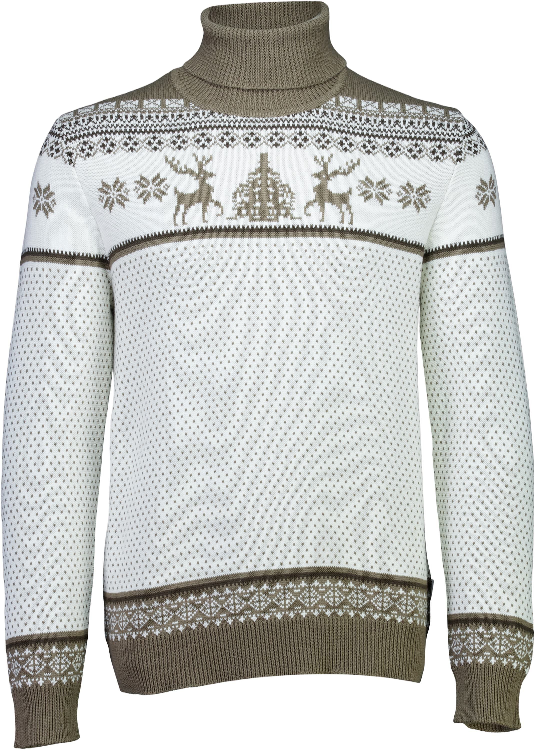 Jacquard holiday knit