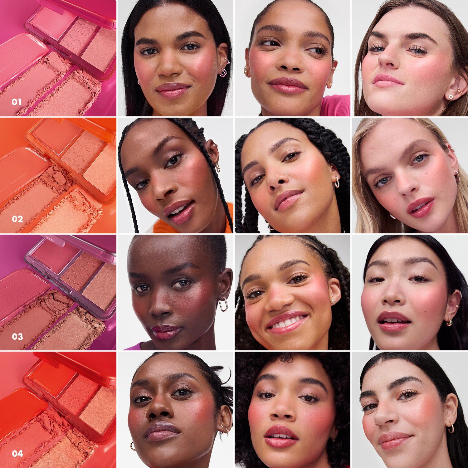 Palette Blush Blush Blush - Trio med rouger