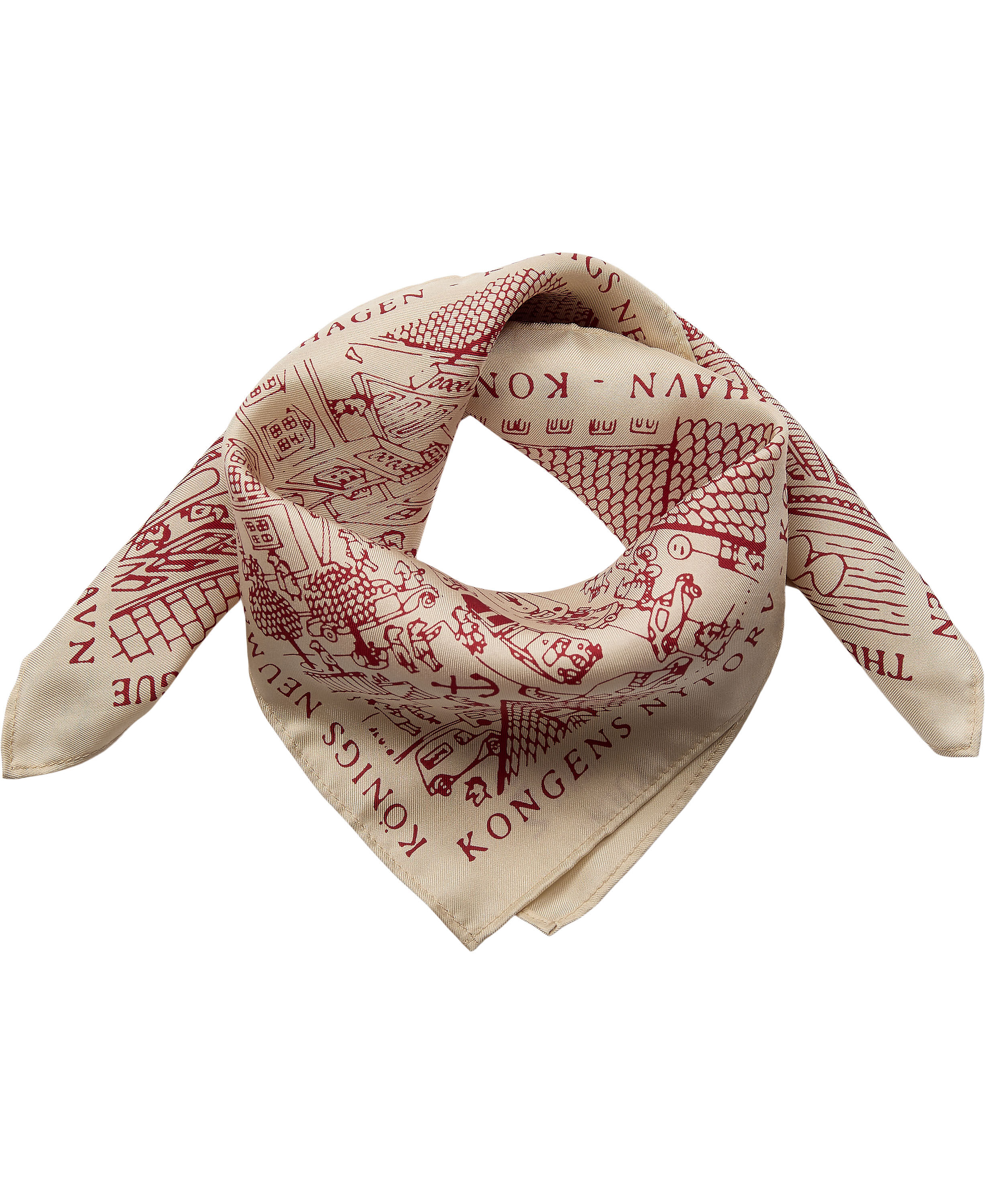 Magasin Iconic Scarf 53x53cm - 100% Silke