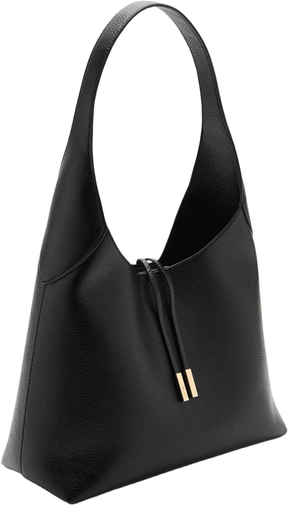 Shoulder bag with metal detail