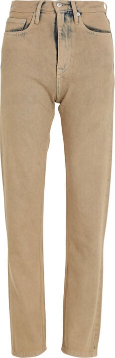 High rise straight fit jeans