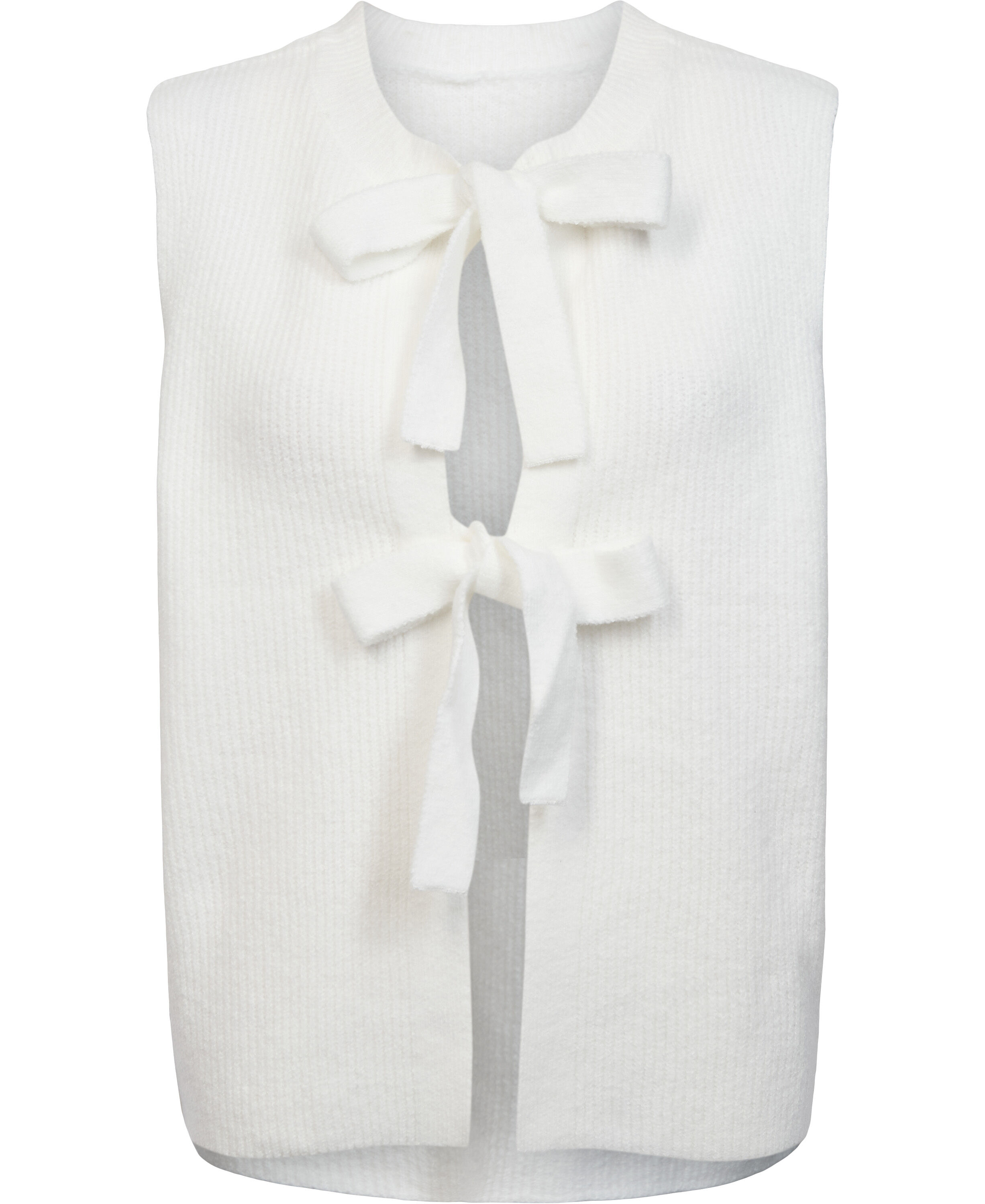PCSILLY SL REV TIE VEST KNIT NOOS B