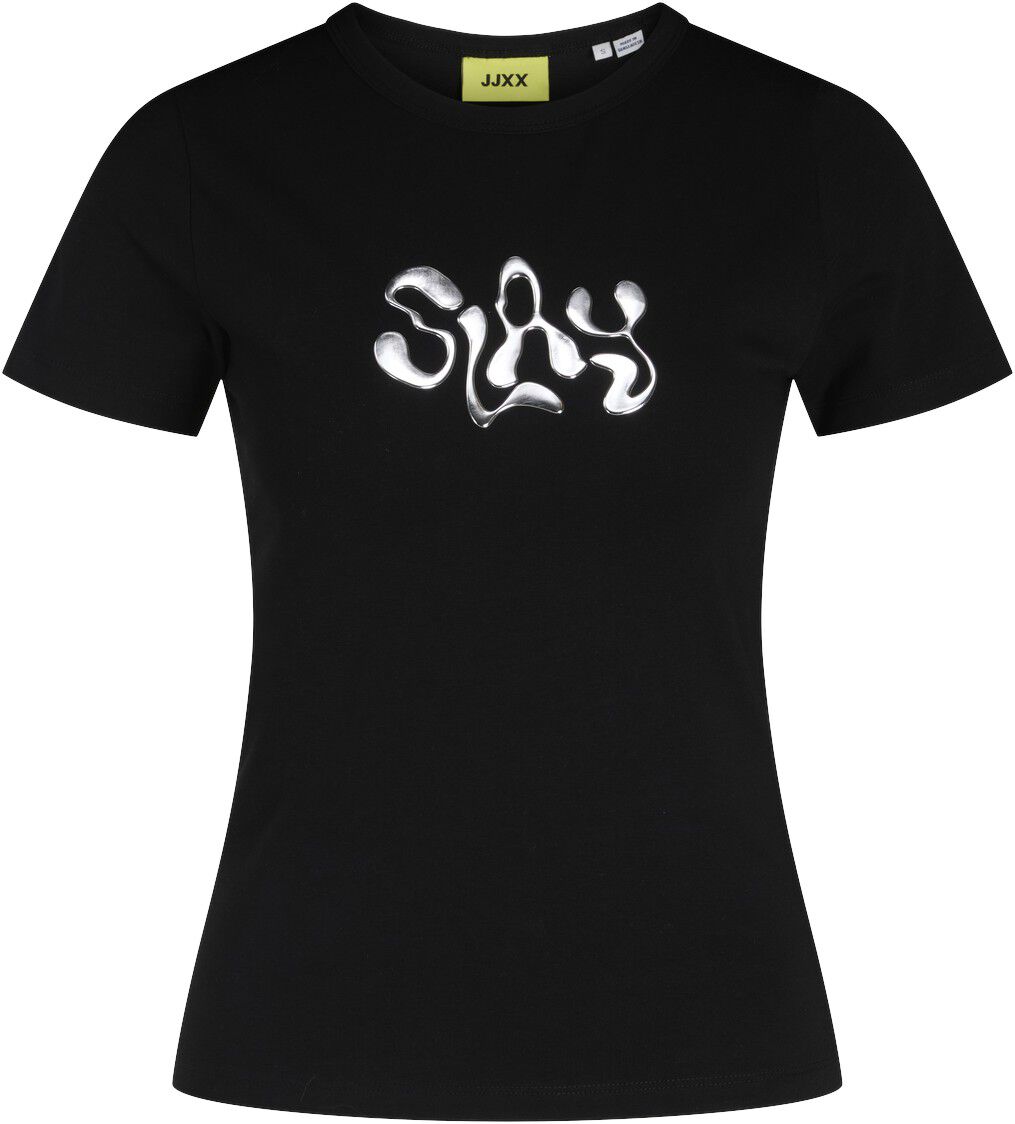 Jxgigi Str Ss Gloss Print Tee Jrs