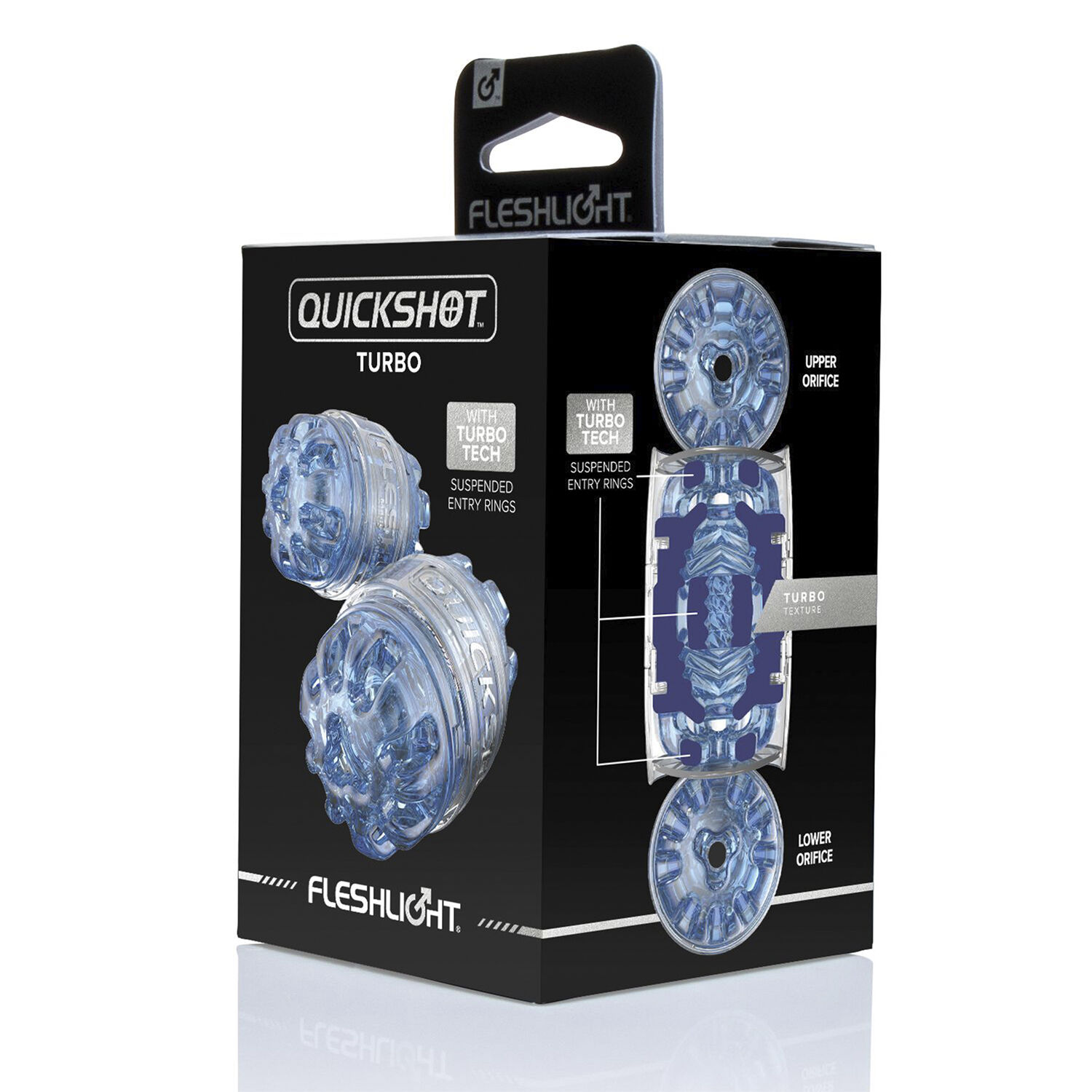 FLESHLIGHT - THE QUICKSHOT TURBO BLUE ICE