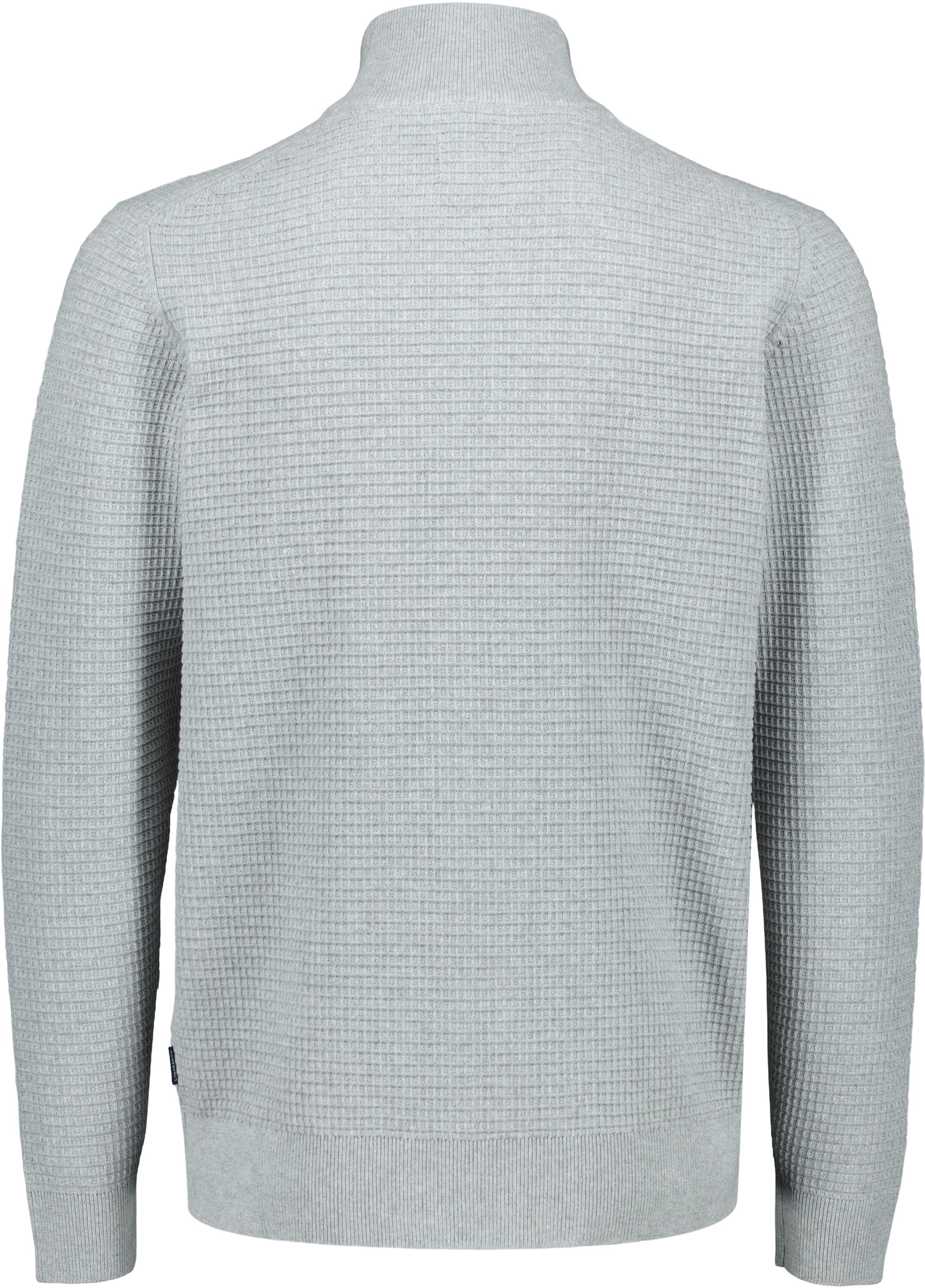 Knitted zip cardigan