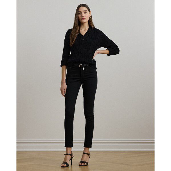 Cable-and-Pointelle-Knit Cricket Sweater