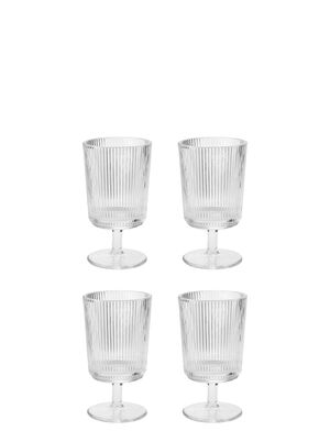 Pilastro vinglas 0.18 l. 4 Stk clear