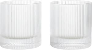 Ripple Tumbler Glasses - Set of 2 -