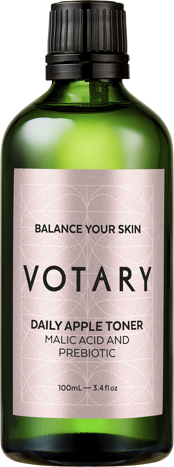 VOTARY Daily Apple Toner, Malic Acid and Prebiotic - 100 ml