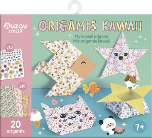 Auzou - Aktivitetssæt - Kawaii origami