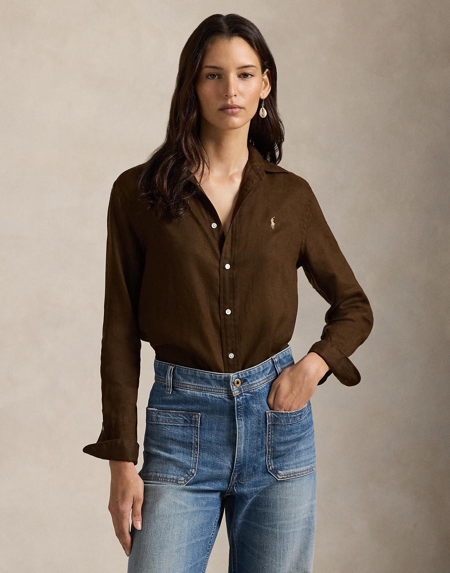 Classic Fit Linen Shirt