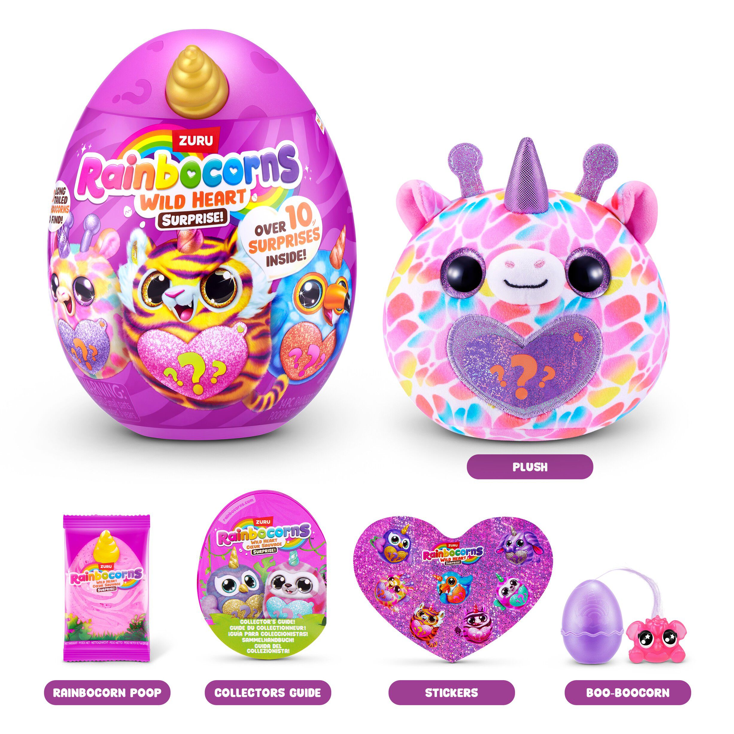 Rainbocorns Sparkle Heart