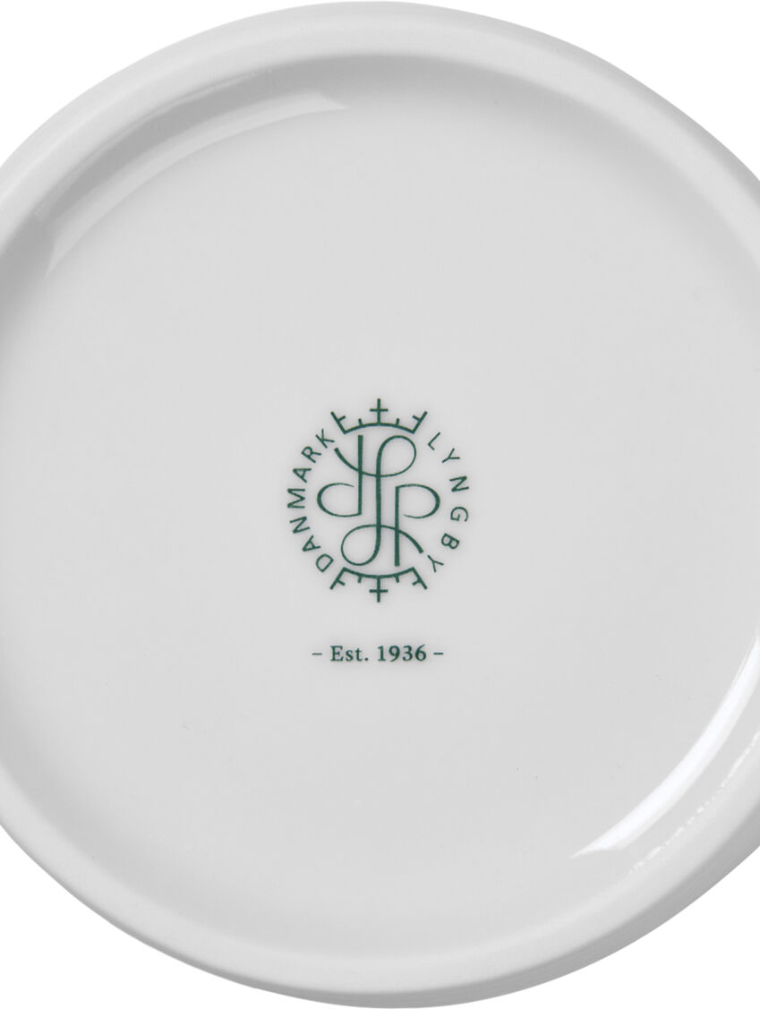 Rhombe Sk&aring;l &Oslash;15. 5 cm hvid