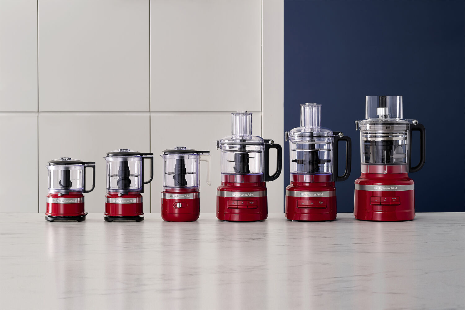 KitchenAid mini-foodprocessor r&ouml;d 1,2 liter B17,8c