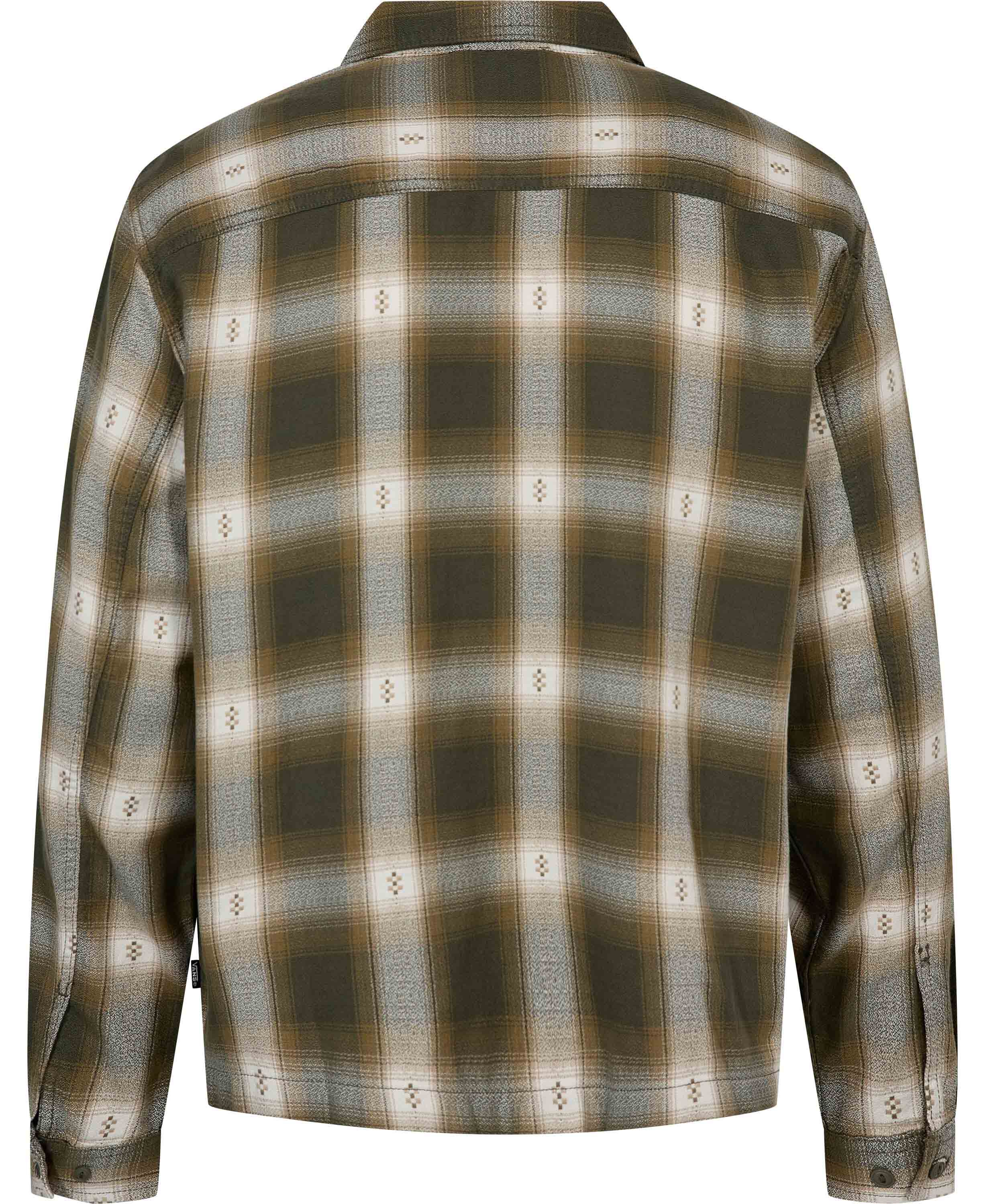 Larkspur Zip Plaid Flannel Shirt Mo