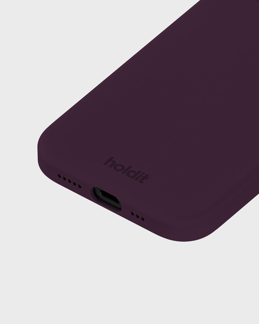 Silicone Case iPhone 14/13 Deep Plum