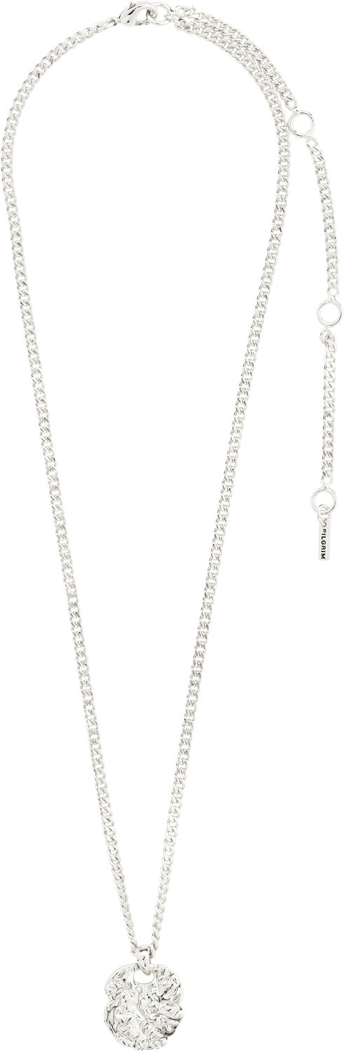 SCOTTIE recycled coin necklace silver-plated