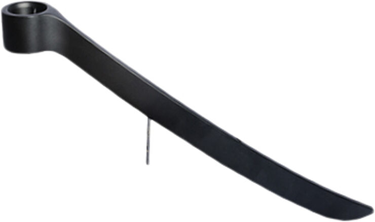 LIGHTARCH Candle Holder, 1 arm Mini Taper, Matte Black 18 x 11 CM