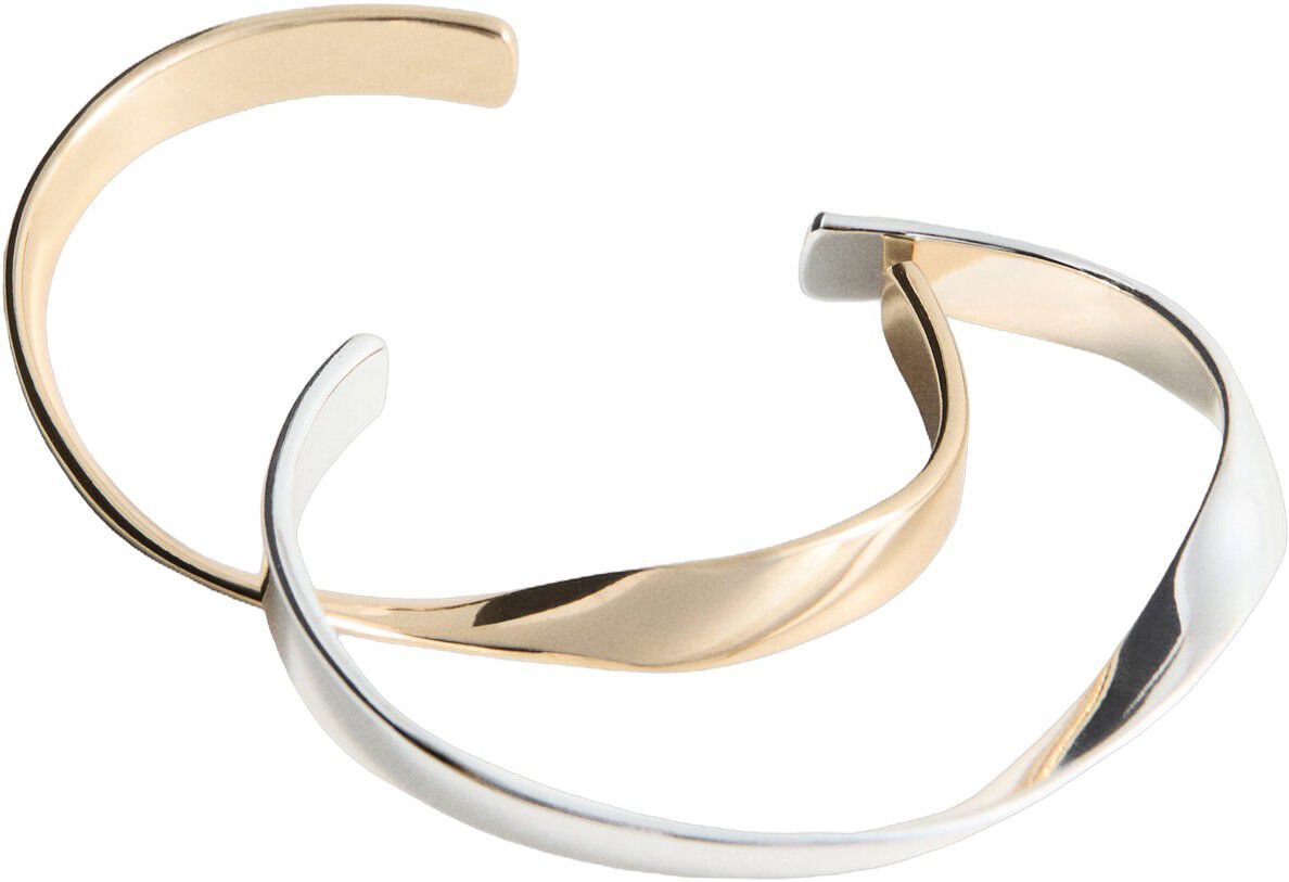 Fine rigid bangle