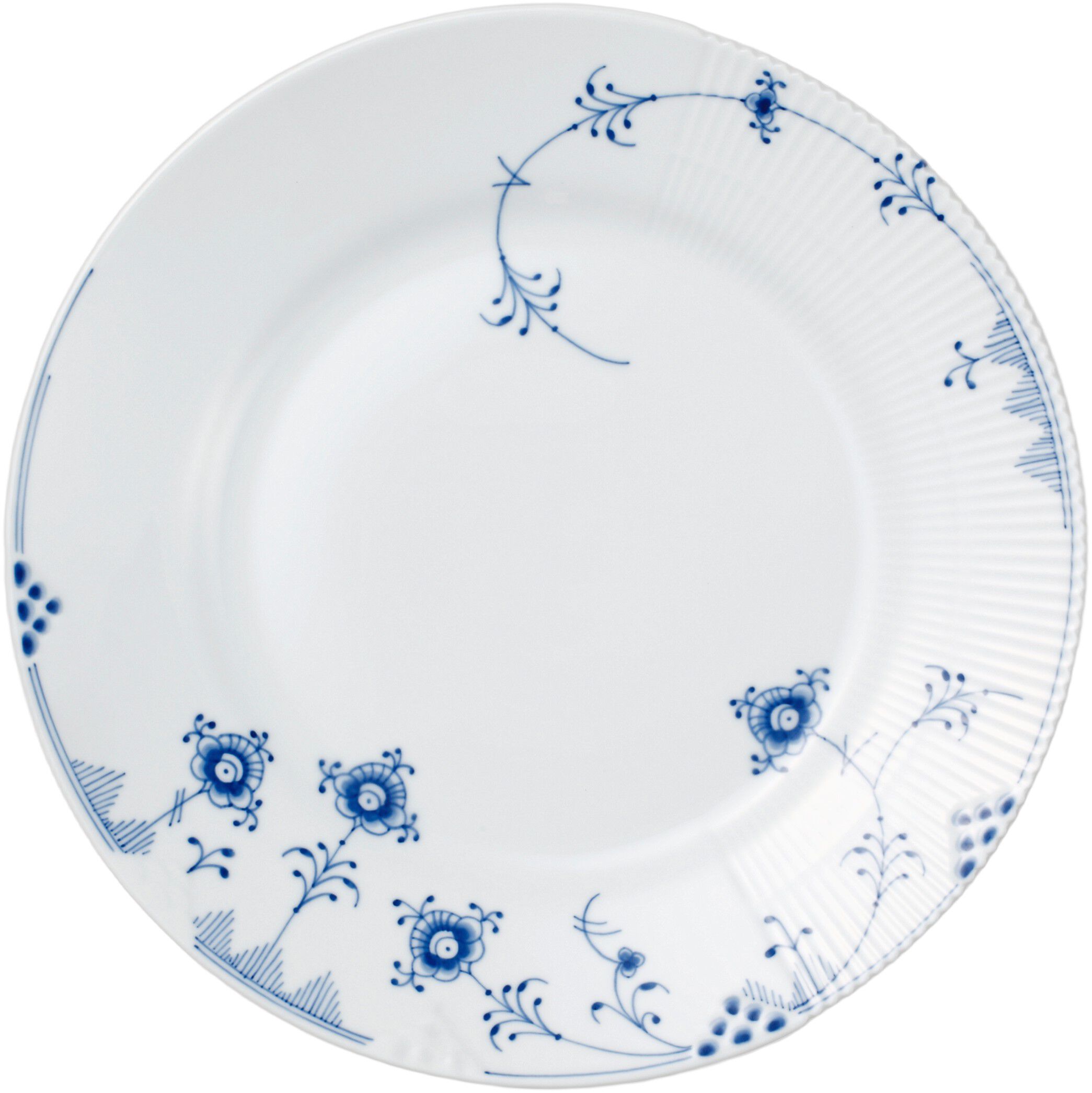 Bl&aring; Elements tallerken, 25 cm