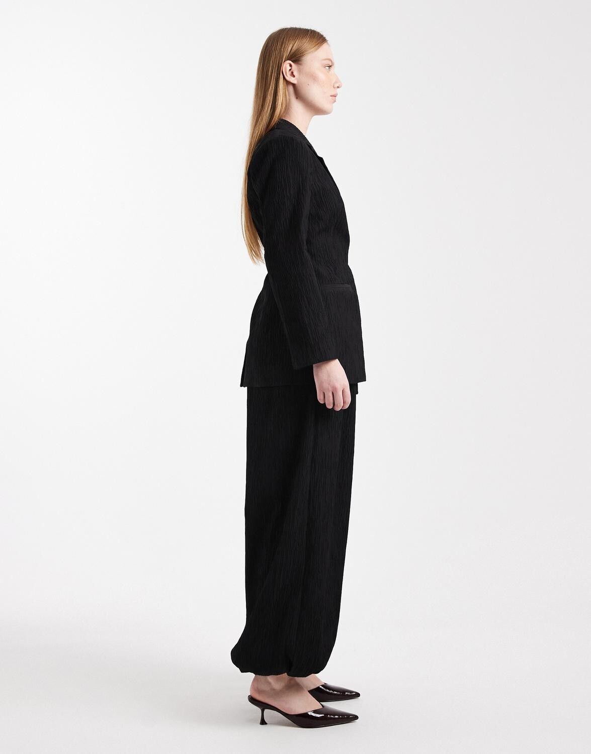 Tstheo Balloon Front Tie Trousers