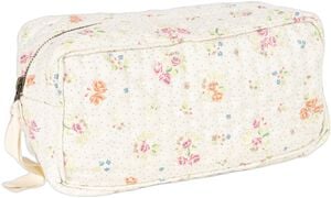 SMALL QUILTED TOILETRY BAG