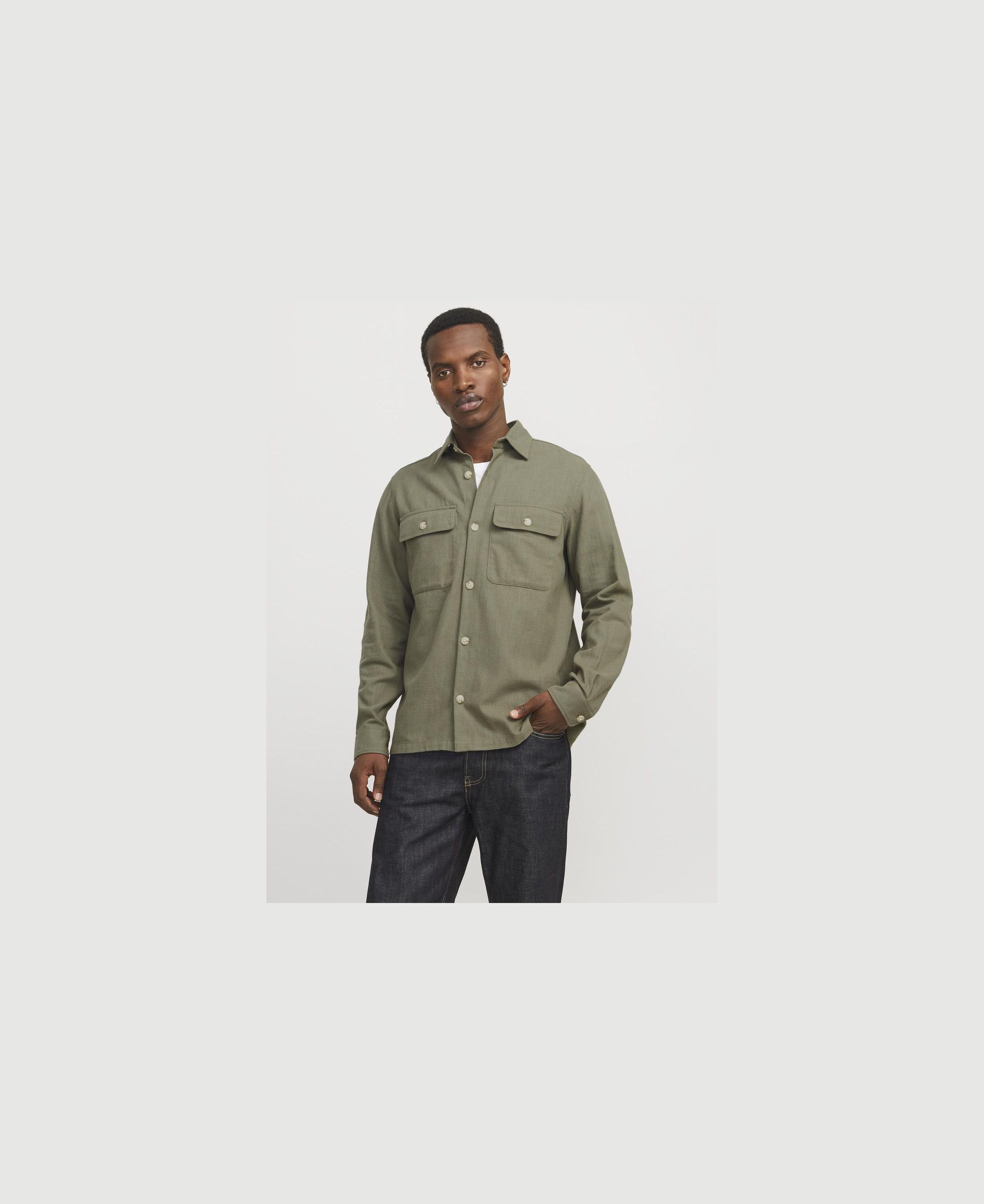 JPRCCRAYMOND SPRING SOLID OVERSHIRT