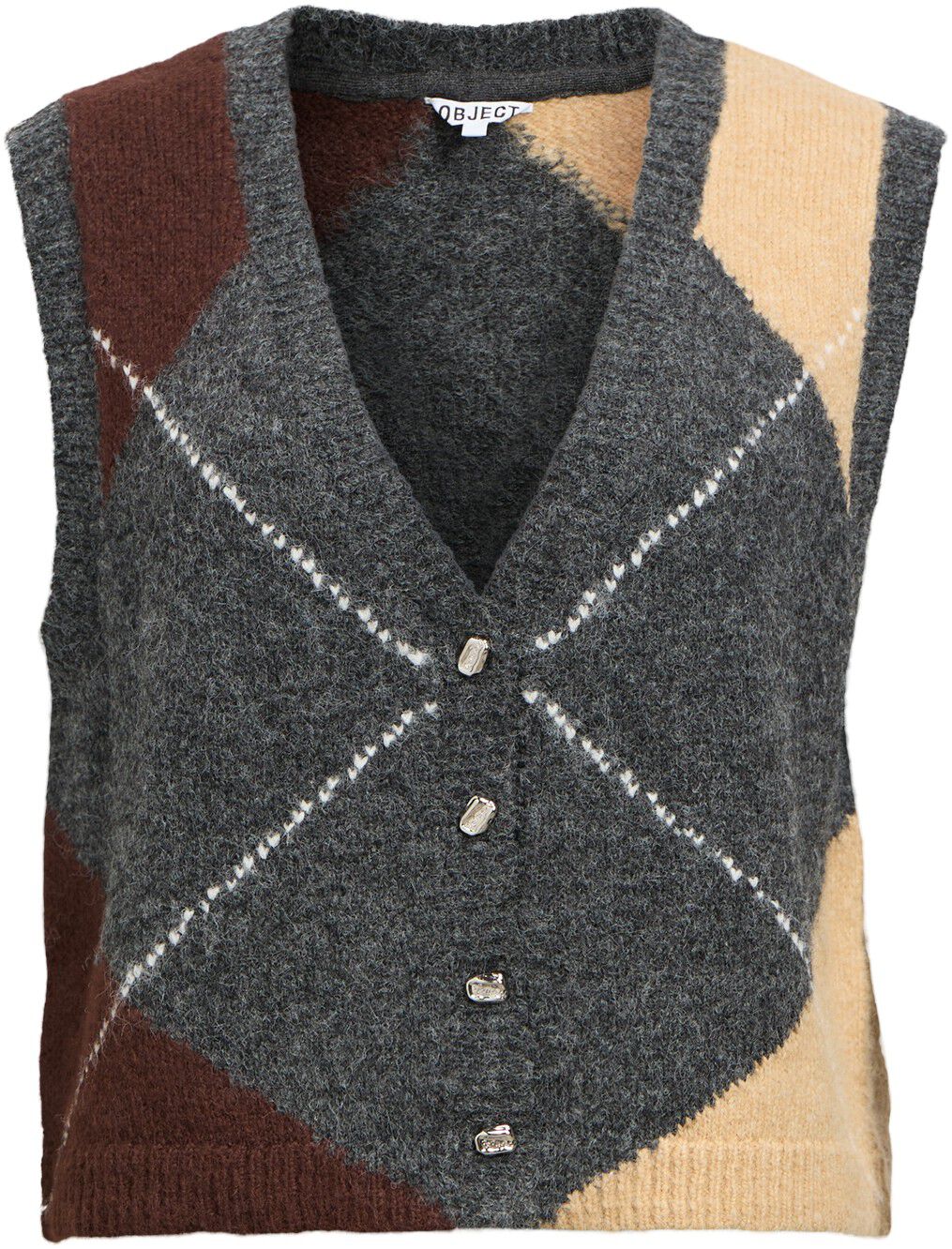 OBJZENA KNIT S/L RE VEST 141