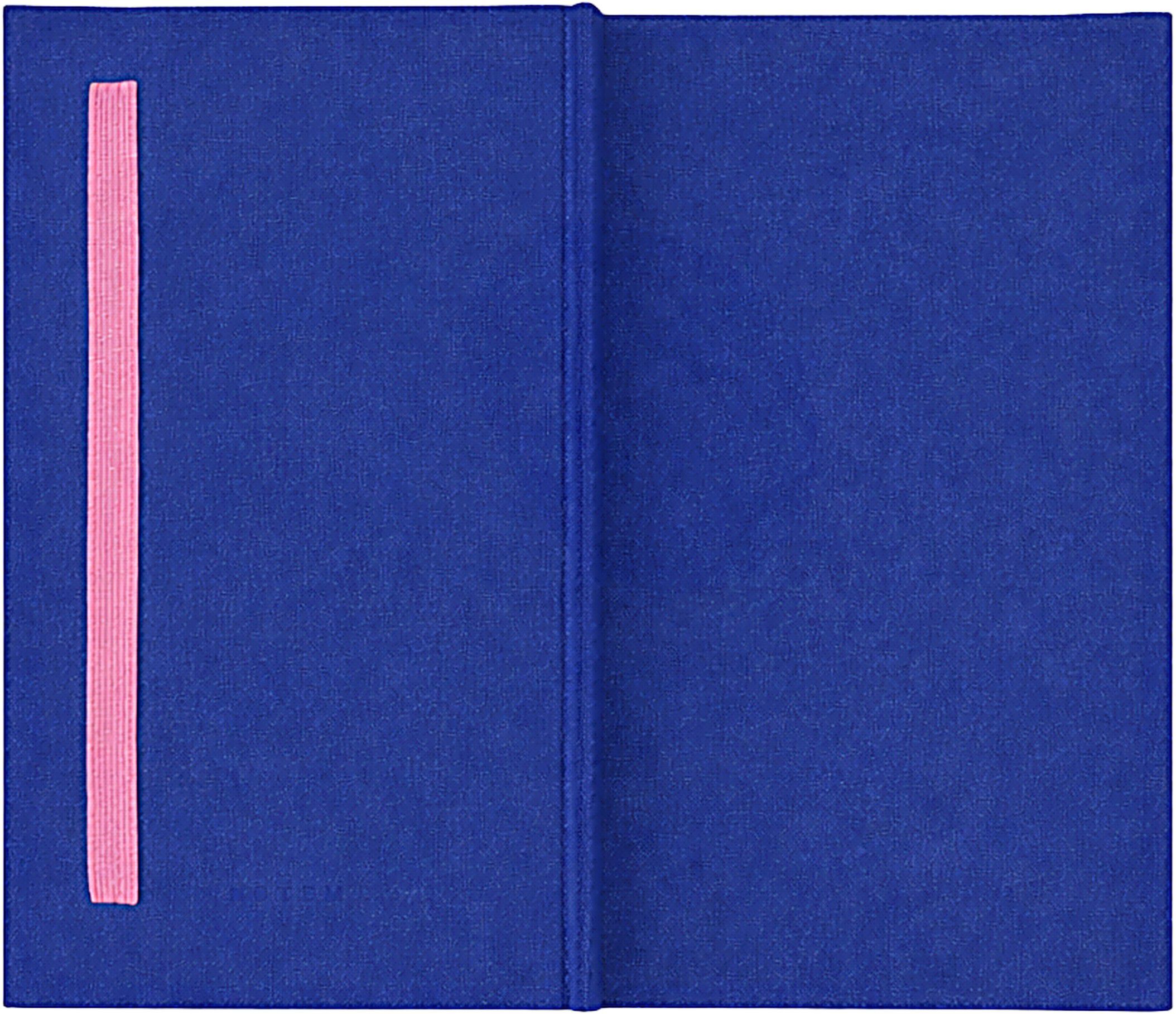 BEA, Notebook with elastic band - Small, Bright Blue