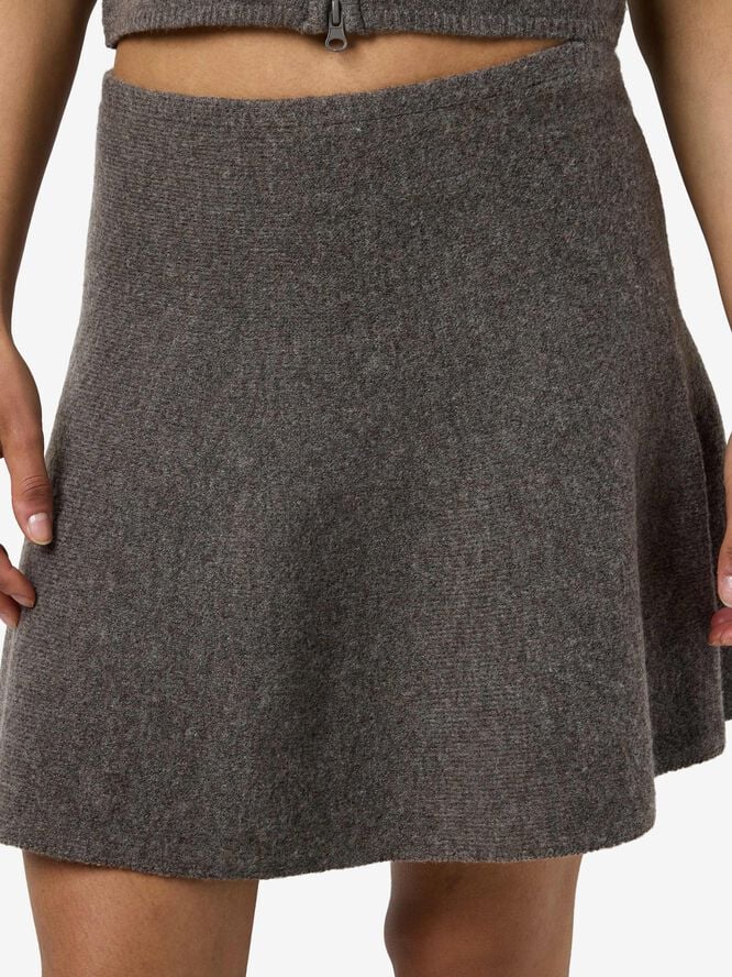 Nmsloan Nw Short Knit Skirt Fwd