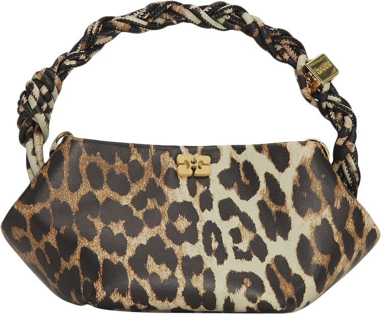 Ganni Bou Bag Mini Fur Print