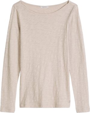 T-shirt, long sleeve, boat neck