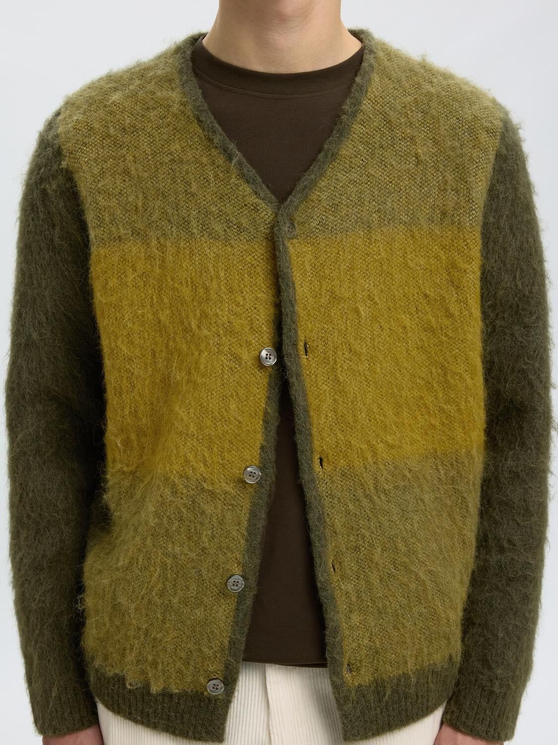 Slmrai Ls Knit Block Cardigan